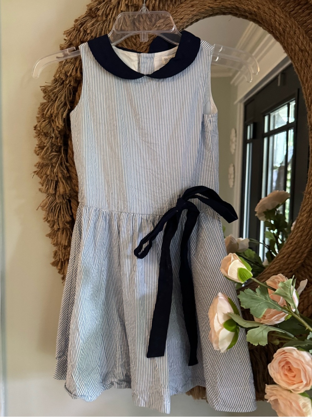 Hope and Henry Girl’s SeerSucker Dress Size 7